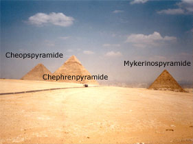 Die Pyramiden von Giseh